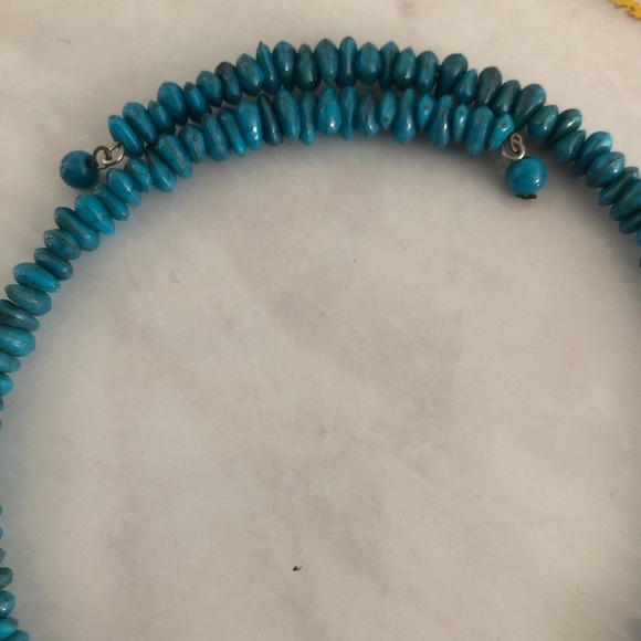 Vintage Y2K Blue Shell Choker - Picture 3 of 3